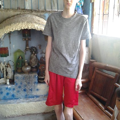 Röda korsets kort efter att jag åkte tillbaka till bulgarien p g a Peters mordhotelser