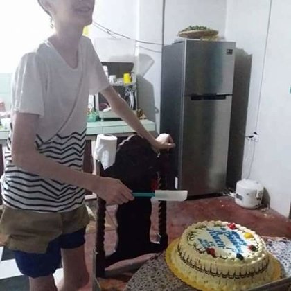 Analyn Cabarogias foto på Romens föddelsedag 2017